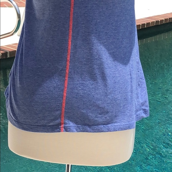 Athletic racer back graphic tank top. - Picture 8 of 10